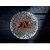 ASSIETTE CREUSE ALHAMBRA BLOOM 23CM PORCELAINE