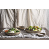 ASSIETTE CALOTTE TERRA POTT 25CM EN PORCELAINE