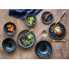 ASSIETTE CREUSE SPHERE OCEAN 23CM PORCELAINE