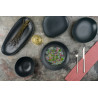 ASSIETTE CREUSE GRAPHITE VAGO 23CM EN PORCELAINE