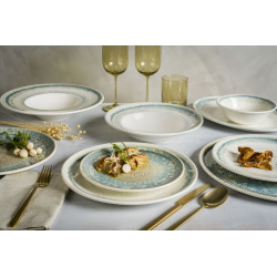 ASSIETTE A PATES RIVUS GOURMET 24CM PORCELAINE
