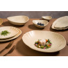 ASSIETTE CREUSE SAHARA TONE 27CM EN GRES VITRIFIE