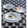 ASSIETTE PLATE KASZUB 19CM PORCELAINE BLANCHE