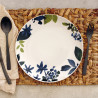 ASSIETTE PLATE BLEUET 26CM EN GRÈS