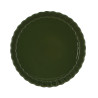 TOURTIÈRE OCTAVE DIAMÈTRE 29CM EN GRÈS VERT