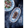 ASSIETTE OVALE VIENTO HYGGE 34CM PORCELAINE