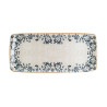 ASSIETTE RECTANGULAIRE VIENTO MOOVE 34X16CM PORCELAINE
