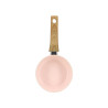 CASSEROLE 16CM ALUMINIUM RECYCLÉ COULEUR ROSE INDUCTION COLORAMA