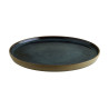 ASSIETTE PLATE SPHERE OCEAN 28CM PORCELAINE
