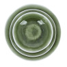 ASSIETTE PLATE KUWAE 27.5CM EN MÉLAMINE VERT