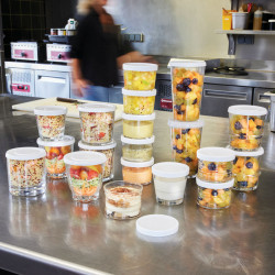 CHOPE FORME BASSE NEW YORK 25CL TRANSPARENT