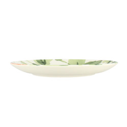 ASSIETTE DESSERT FLORALUX 21CM EN PORCELAINE