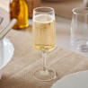 FLUTE À CHAMPAGNE EQUIP HOME 17CL EN VERRE TRANSPARENT