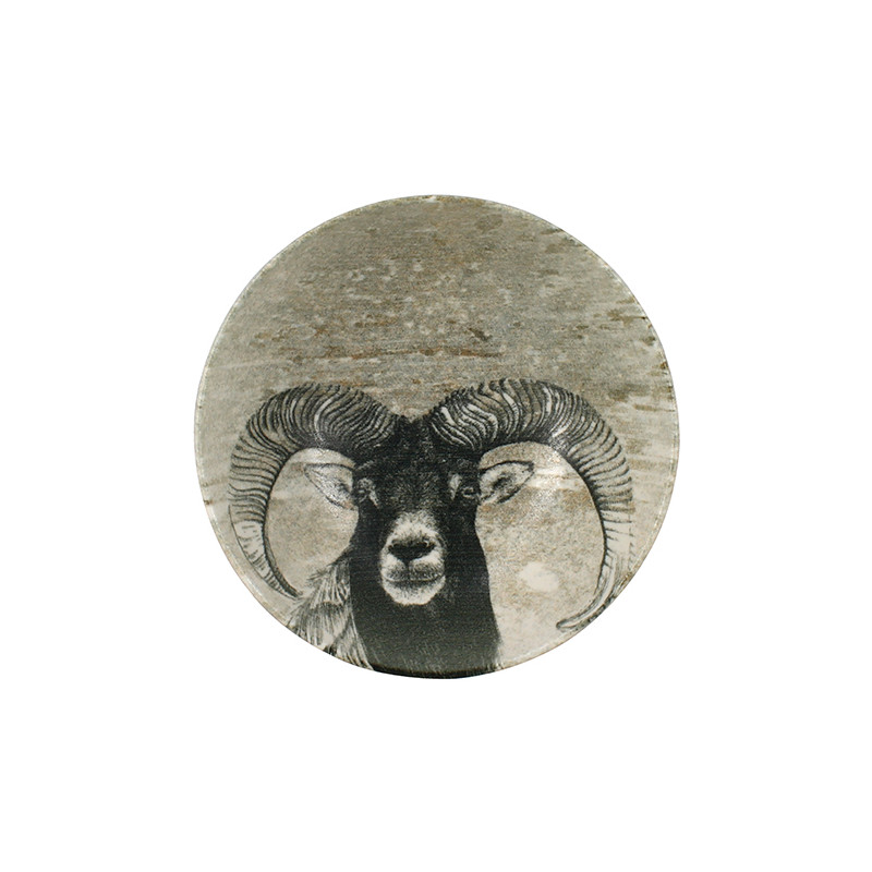 COUPELLE LACHAT BÉLIER 14CM EN PORCELAINE