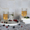 LOT 2 TASSES HELYA 25CL EN VERRE BOROSILICATE DOUBLE PAROI