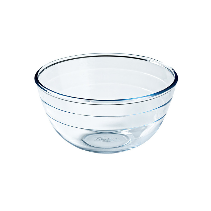 JATTE VERRE 24CM 3L O CUISINE
