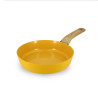 POELE COLORAMA 20CM EN ALUMINIUM RECYCLÉ SAFRAN INDUCTION