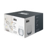BOITE DE 4 CHOPES FORTÉ 39.7CL EN CRISTAL TRITAN TRANSPARENT