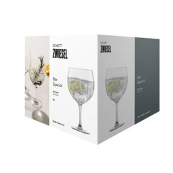BOITE DE 4 VERRES À PIED GIN BAR SPECIAL 71CL EN CRISTAL TRITAN