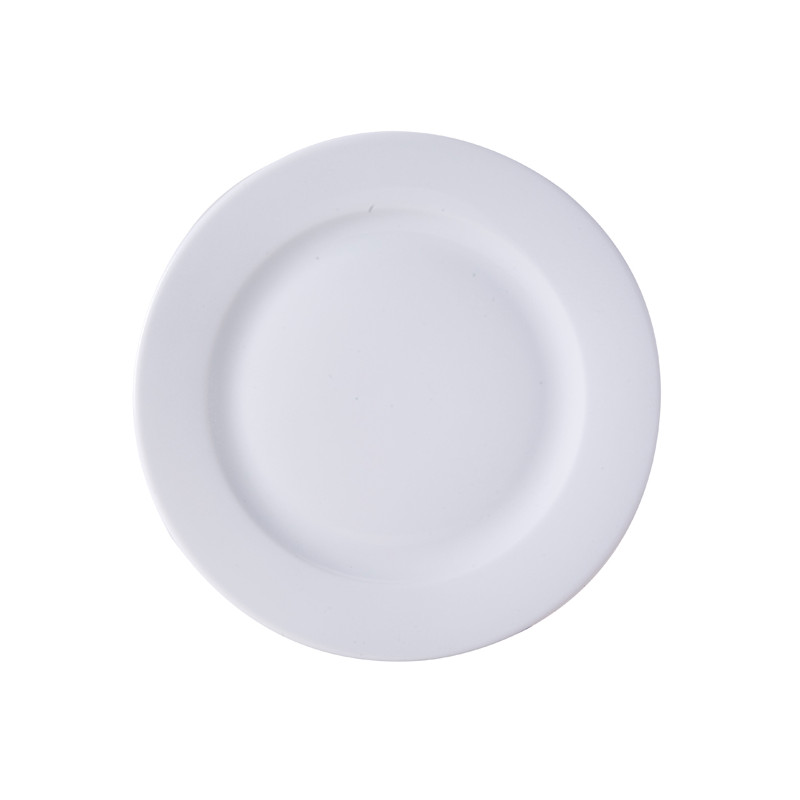ASSIETTE PLATE KASZUB 19CM PORCELAINE BLANCHE
