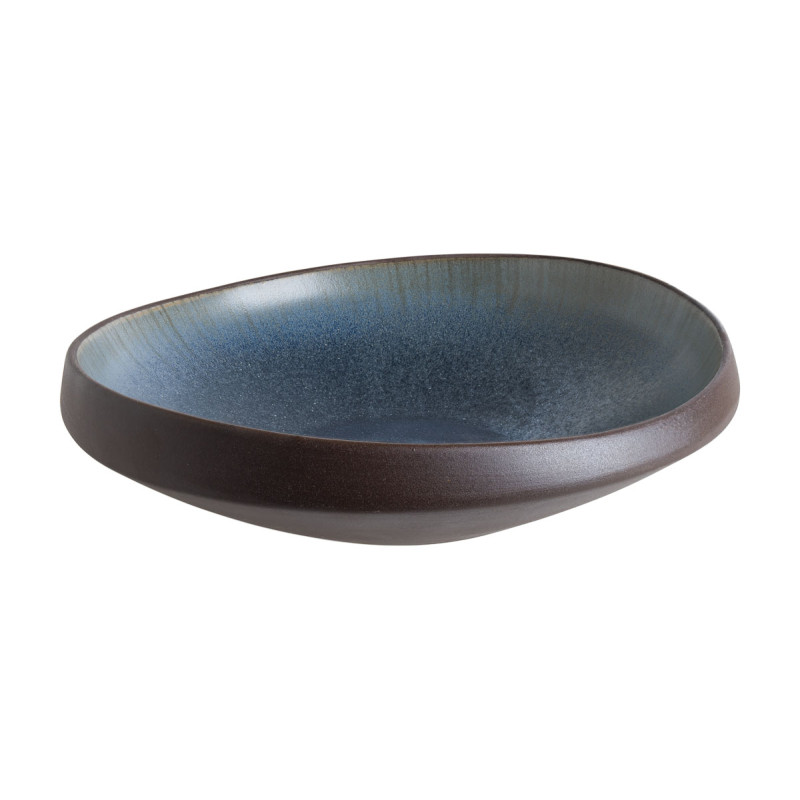 ASSIETTE CREUSE LAGOON OCEAN 17CM PORCELAINE