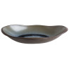 ASSIETTE OVALE LAGOON OCEAN 31CM PORCELAINE