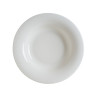ASSIETTE CREUSE ALBUS 27CM PORCELAINE BLANCHE