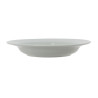 ASSIETTE CREUSE KAZSUB 22.5CM EN PORCELAINE BLANCHE