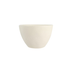 BOL SNOWSTACK 865ML 15.5CM EN GRÈS BLANC MAT