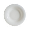 ASSIETTE CREUSE ALBUS 28CM PORCELAINE BLANCHE