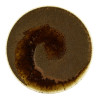 ASSIETTE DESSERT SATURNE 20CM EN PORCELAINE MARRON