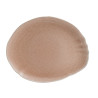ASSIETTE OVALE BLUSH TONE 24CM GRES VITRIFIE