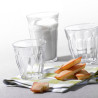 LOT DE 4 GOBELETS PICARDIE 25CL EN VERRE TREMPÉ TRANSPARENT