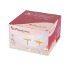 BOITE DE 4 COUPES À CHAMPAGNE JOY 24,5CL EN VERRE TRANSPARENT