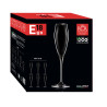 BOITE DE 6 FLUTES DE CHAMPAGNE EGO CALICE 18CL