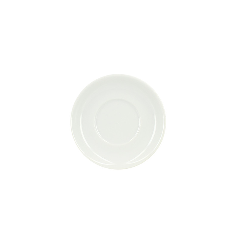 SOUS TASSE 12CM HEL PORCELAINE BLANCHE