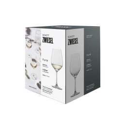 BOITE DE 4 VERRE À PIED FORTÉ 40.4CL EN CRISTAL TRISTAN TRANSPARENT