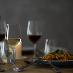BOITE DE 4 VERRE À PIED FORTÉ 40.4CL EN CRISTAL TRISTAN TRANSPARENT