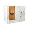 BOITE DE 6 VERRES À PIED INAO 21CL EN CRISTALLIN
