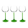 LOT DE 3 VERRES À PIED VIN DU RHIN 16.5CL EN CRISTALLIN