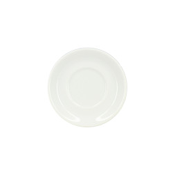 SOUS TASSE 13.5CM HEL PORCELAINE BLANCHE