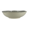 ASSIETTE CREUSE IRAZU 20CM EN FAIENCE GRIS