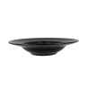 ASSIETTE À PÂTES EGE Ø 28CM FAÏENCE NOIRE MATE
