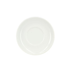 SOUS TASSE 15CM HEL PORCELAINE BLANCHE