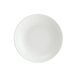 ASSIETTE CREUSE IRIS WHITE 23CM PORCELAINE