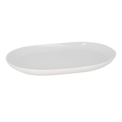 PLAT OVALE 36CM BOSS PORCELAINE