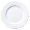 ASSIETTE PLATE 24CM ROMA PORCELAINE BLANCHE