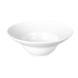 ASSIETTE PÂTES 20CM EN GRÈS BLANC
