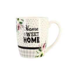 MUG ROSIE 33CL DÉCOR FLORAL PORCELAINE NEW BONE