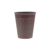 TASSE EXPRESSO 8CL GEOMETRY GRES 3 COLORIS ASSORTIS